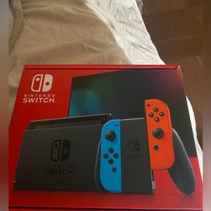 Nintendo switch red & blue edition